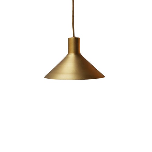 Urban Nature Culture Golden Hanging Lamp Triangle