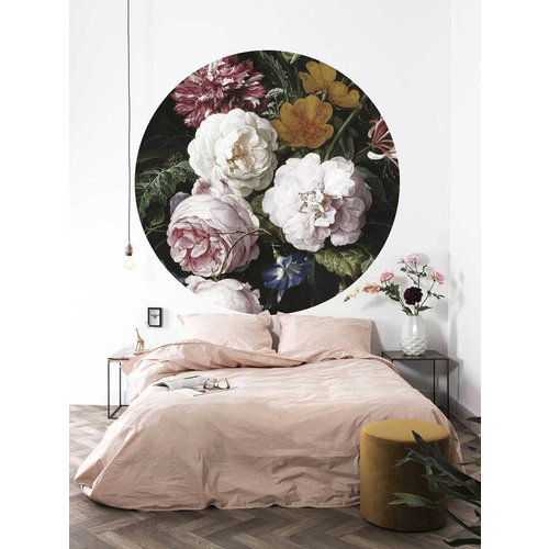 KEK Amsterdam Wallpaper Circle Golden Age Flowers