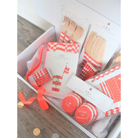 Feestpakket Flamingo Medium