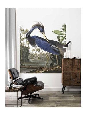 KEK Amsterdam Behangpaneel Louisiana Heron | 142,5 x 180 cm