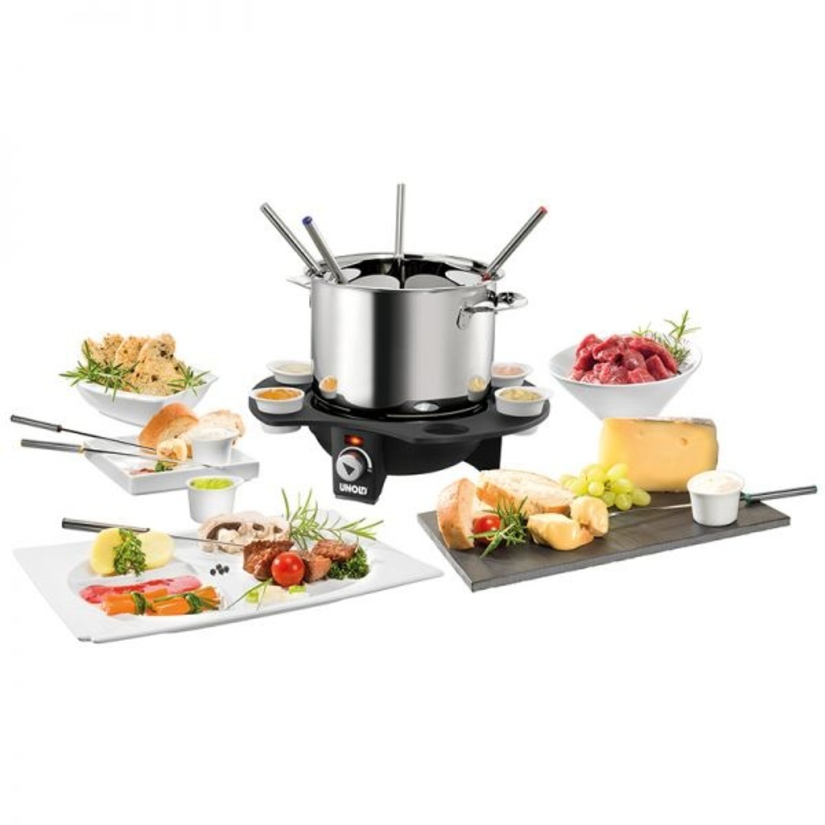 Unold Unold vlees/kaasfondue set ELEGANCE