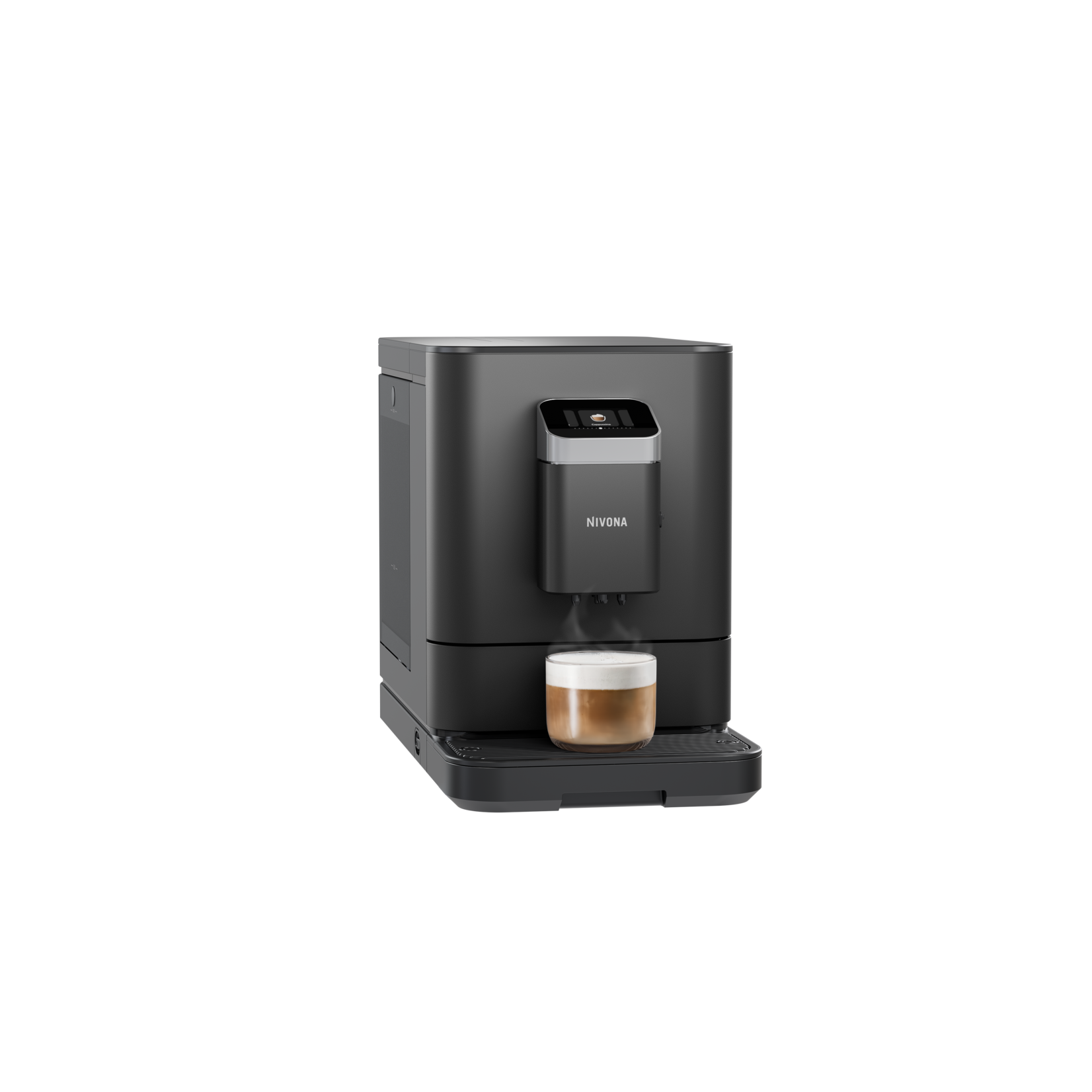 Nivona Nivona NIVO 7101 Zwart – Volautomatische Koffiemachine met Touchscreen & OneTouch SPUMATORE