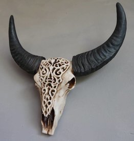 Opengewerkte skull