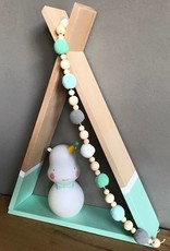 Petit Monkey Tipi wandkastje MINT