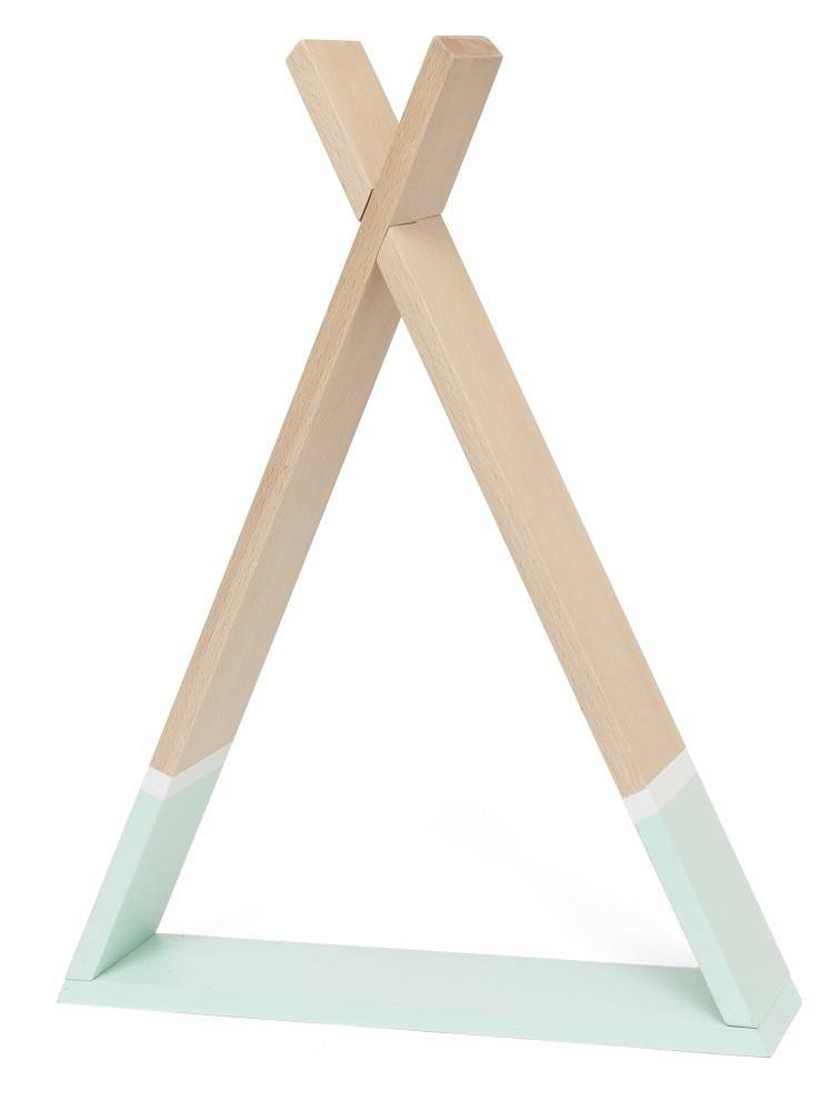 Petit Monkey Tipi wandkastje MINT