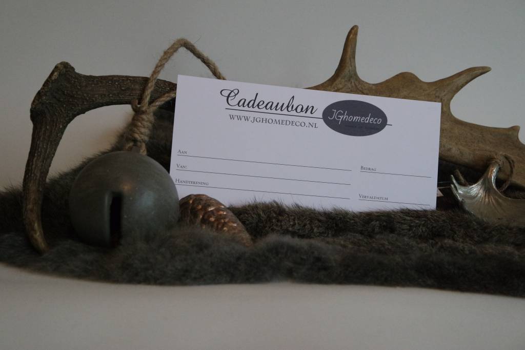 JGhomedeco Cadeaubon €15