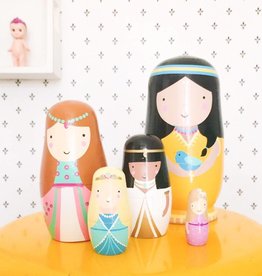 Petit Monkey Nesting dolls Prinsessen