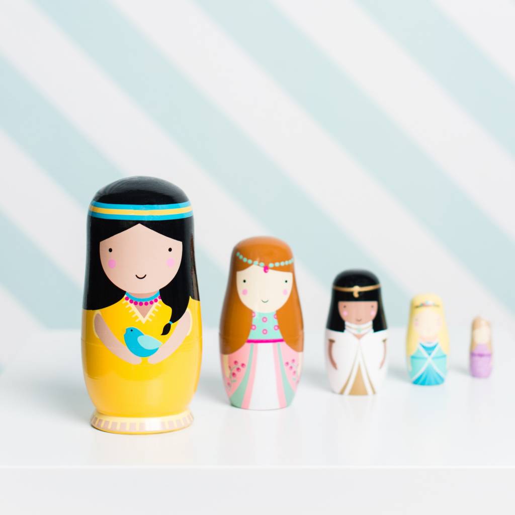 Petit Monkey Nesting dolls Prinsessen