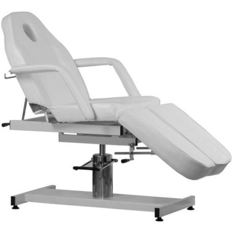 Mega Beauty Shop® Behandelstoel/Pedicurestoel Wit