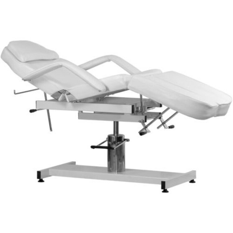 Mega Beauty Shop® Behandelstoel/Pedicurestoel Wit