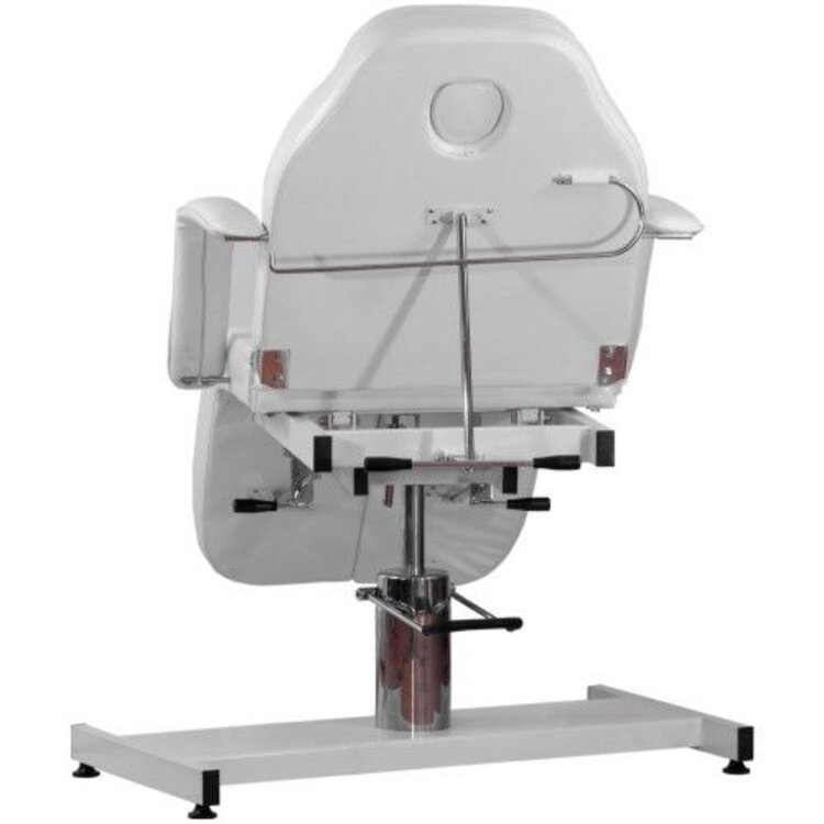 Mega Beauty Shop® Behandelstoel/Pedicurestoel Wit