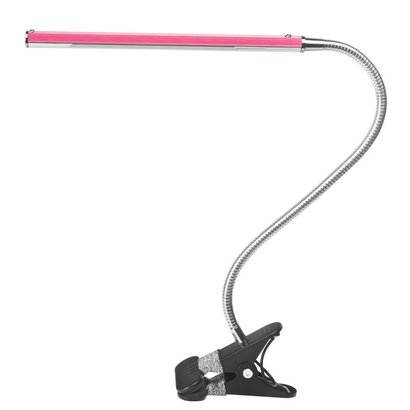 Mega Beauty Shop® LED Tafellamp Pink met een flexibele arm op tafelklem
