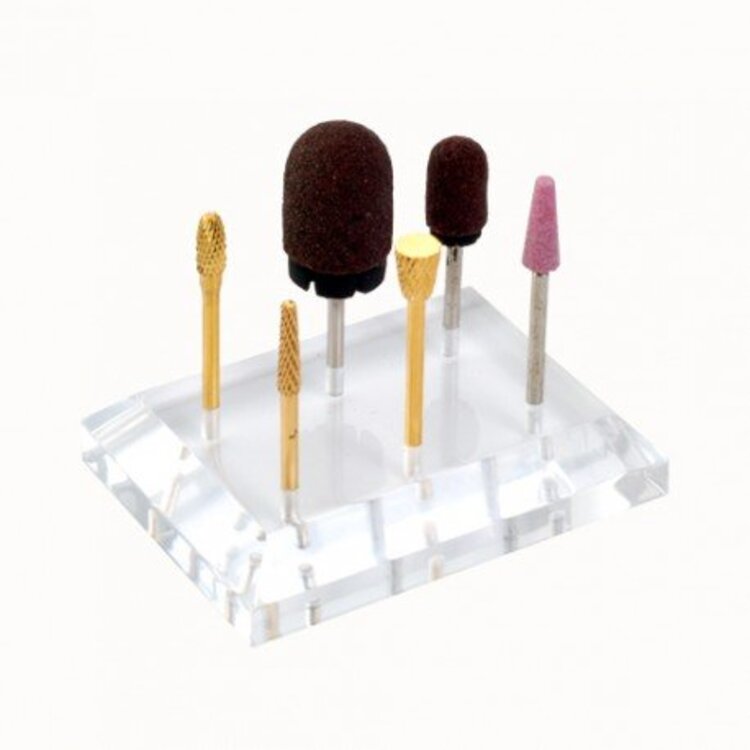 Merkloos Acryl bitjes houder