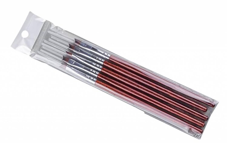 Merkloos French Penselen 1 stuks