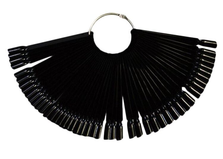 Mega Beauty Shop® Presentatie Display 48 nagels zwart