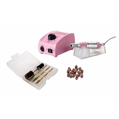 Mega Beauty Shop® Nagelfrees JD200 Roze Originele MBS® + 100 stuks schuurrolletjes!