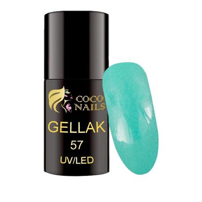 Coconails Gellak Mint Glitter 5 ml