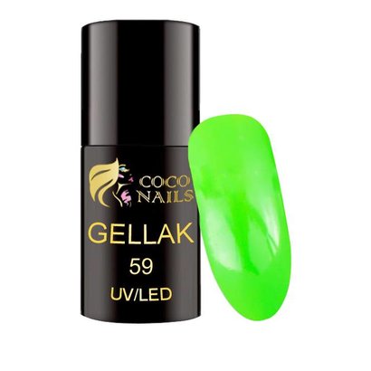 Coconails Gellak Neon Groen 5 ml