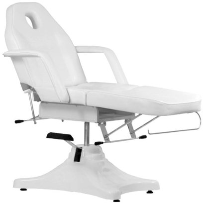 Mega Beauty Shop® Behandelstoel/Pedicurestoel Wit
