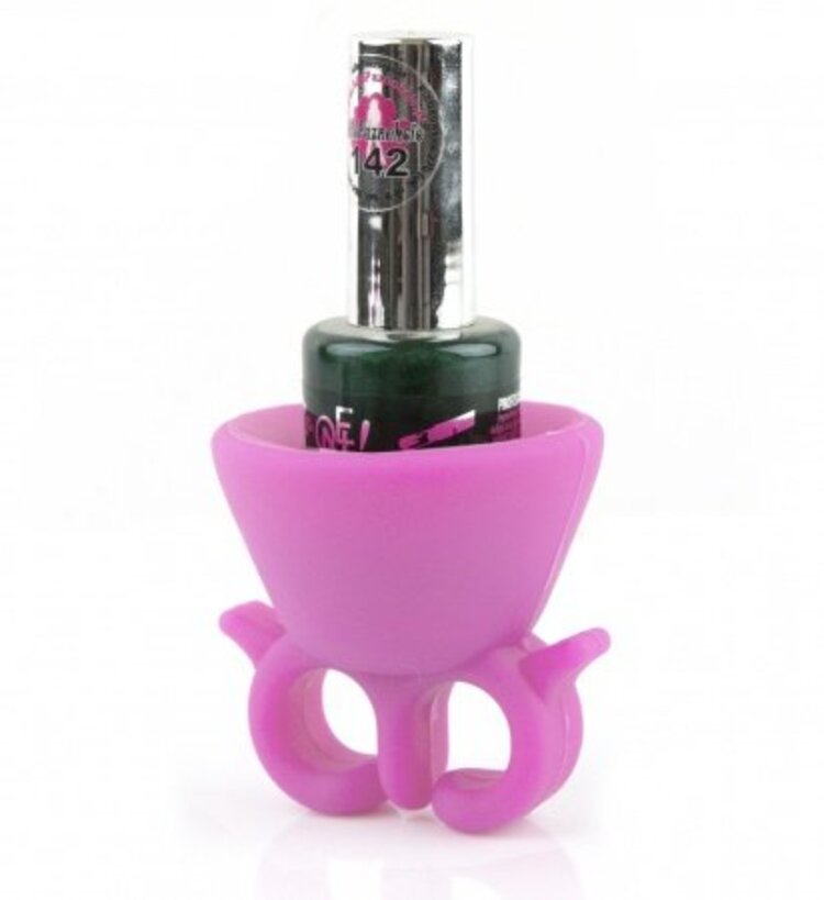 Merkloos Nagellak houder Roze