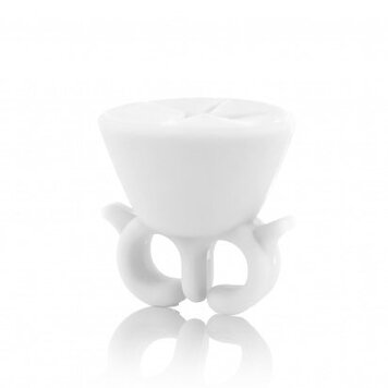 Merkloos Nagellak houder Wit