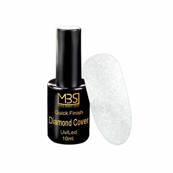 Mega Beauty Shop® UV Quick Finish  gel zonder plaklaag (Diamant effect) 10 ml