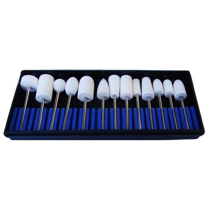 Mega Beauty Shop® Polijst bitjes set voor nagels 13-delig