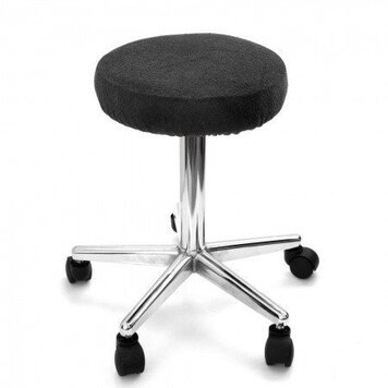 Mega Beauty Shop® Hoes voor krukken (zitvlak) Zwart