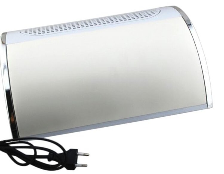 Mega Beauty Shop® Stofafzuiger met 3 motoren Wit  incl. 3 MBS® trapeze vijlen