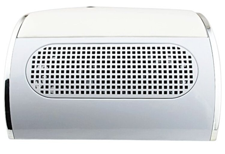 Mega Beauty Shop® Stofafzuiger met 3 motoren Wit  incl. 3 MBS® trapeze vijlen