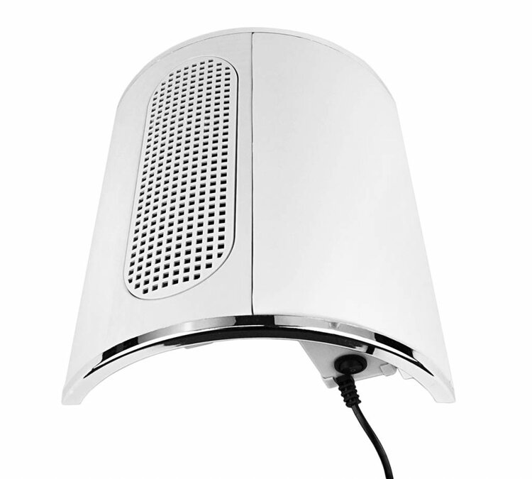 Mega Beauty Shop® Stofafzuiger met 3 motoren Wit  incl. 3 MBS® trapeze vijlen