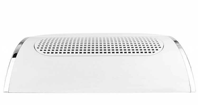 Mega Beauty Shop® Stofafzuiger met 3 motoren Wit  incl. 3 MBS® trapeze vijlen