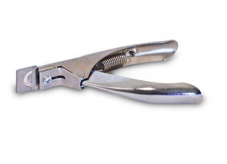 Mega Beauty Shop® Tipknipper zilver