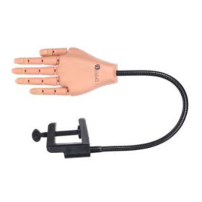 Merkloos Oefenhand/Nailtrainer Licht bruin