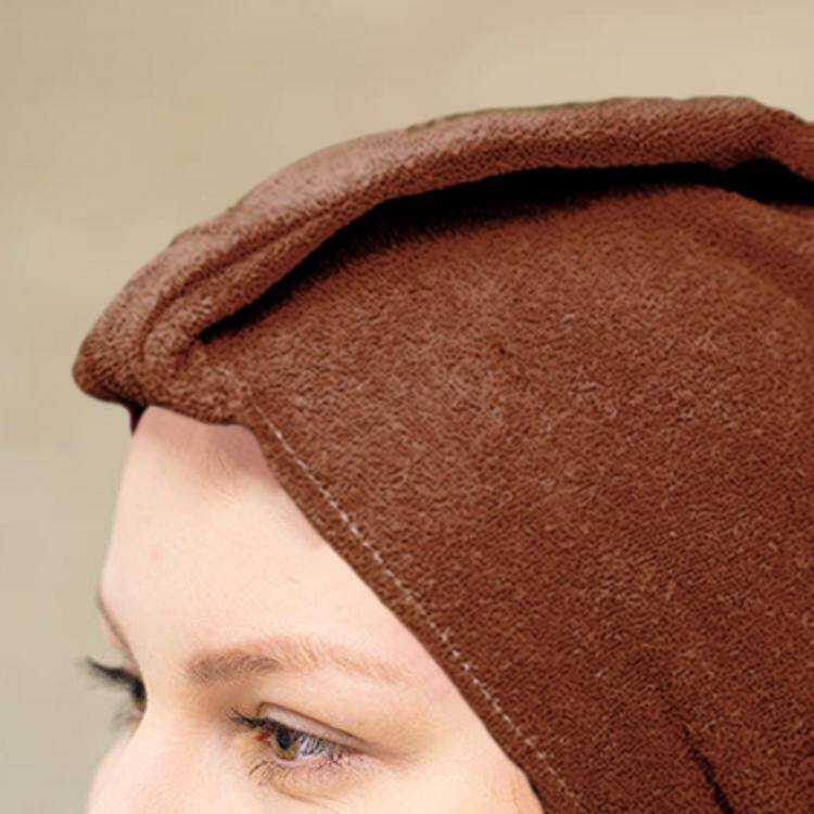 Mega Beauty Shop® Badstof tulband Bruin