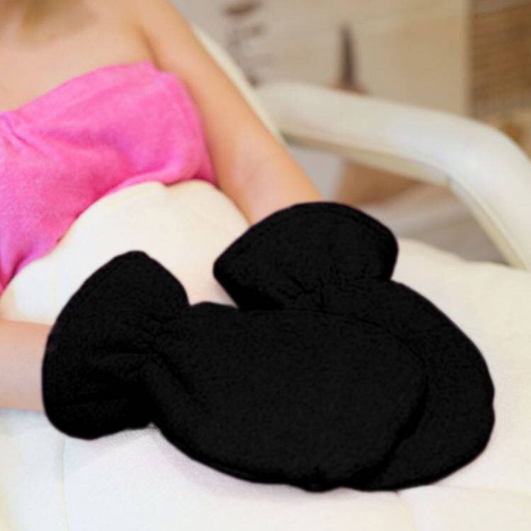 Mega Beauty Shop® Badstof handschoenen Zwart