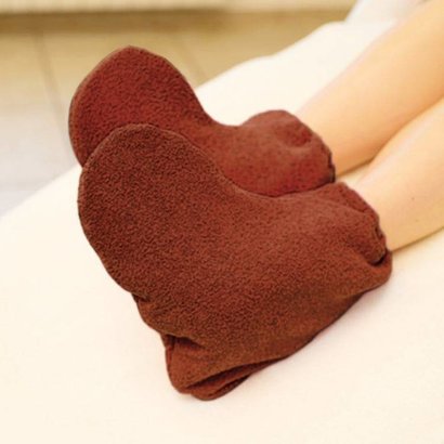 Mega Beauty Shop® Badstof sokken Bruin