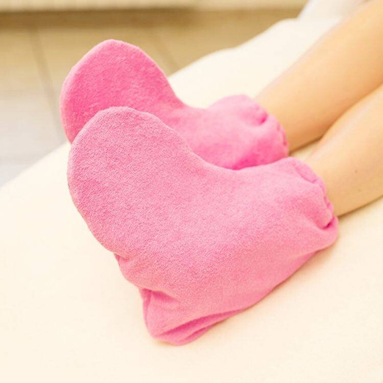 Mega Beauty Shop® Badstof sokken Donker Roze