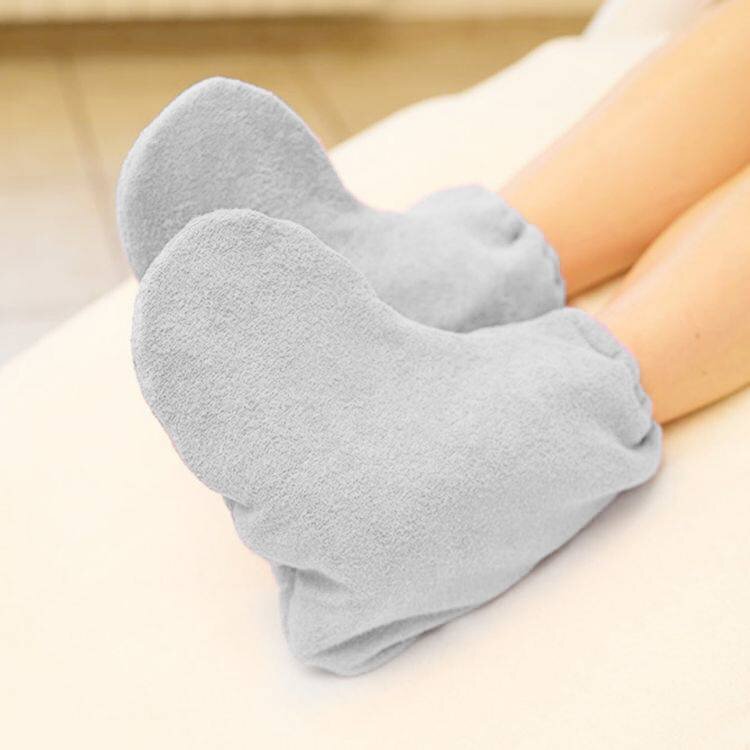 Mega Beauty Shop® Badstof sokken Grijs