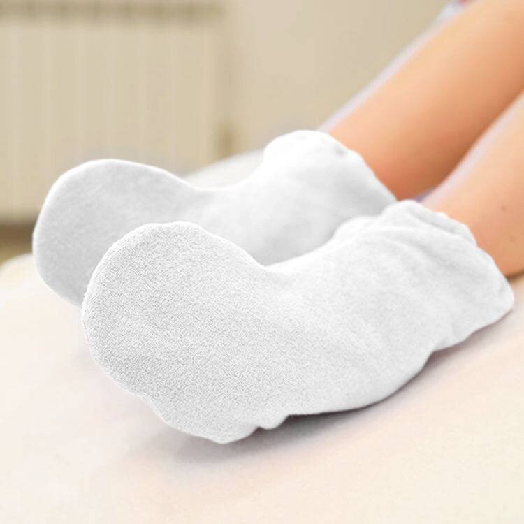 Mega Beauty Shop® Badstof sokken  Wit