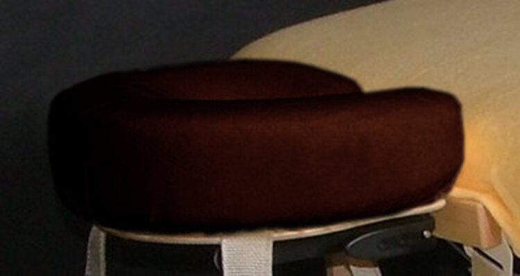 Mega Beauty Shop® Badstofhoes voor uitsparing massagebank Bruin