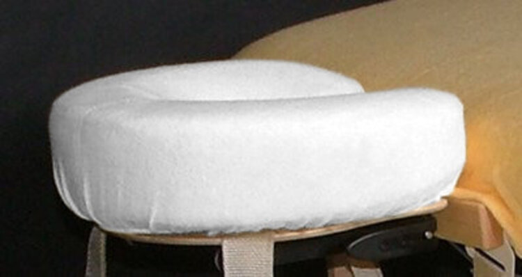 Mega Beauty Shop® Badstofhoes voor uitsparing massagebank Wit