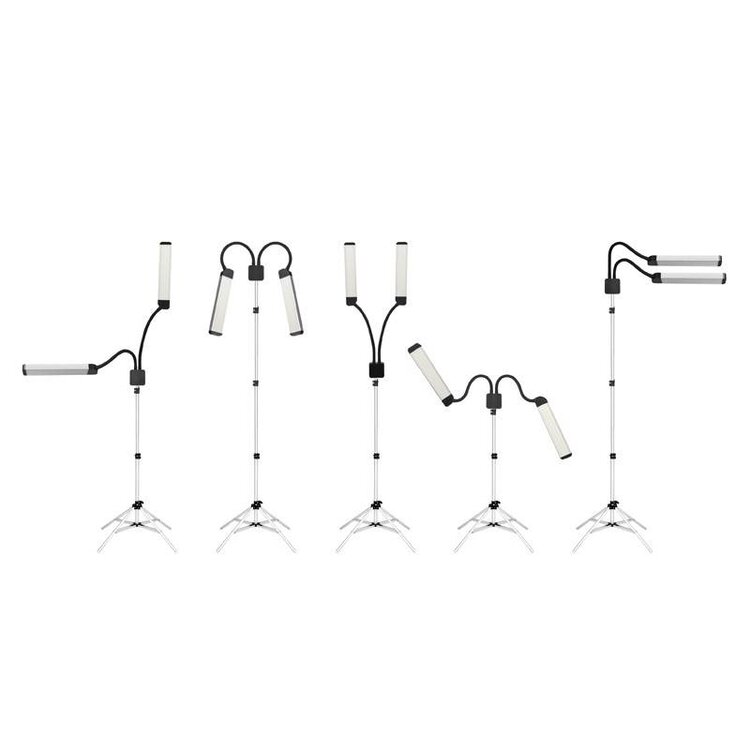 Merkloos LED Lamp voor wimpers en make up