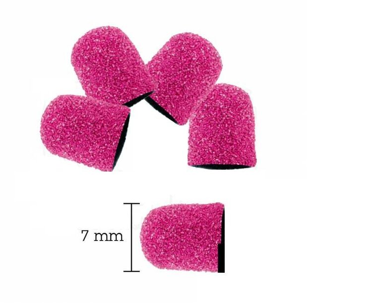 Mega Beauty Shop® Slijpkapje 7 mm (grit 60)  10 stuks