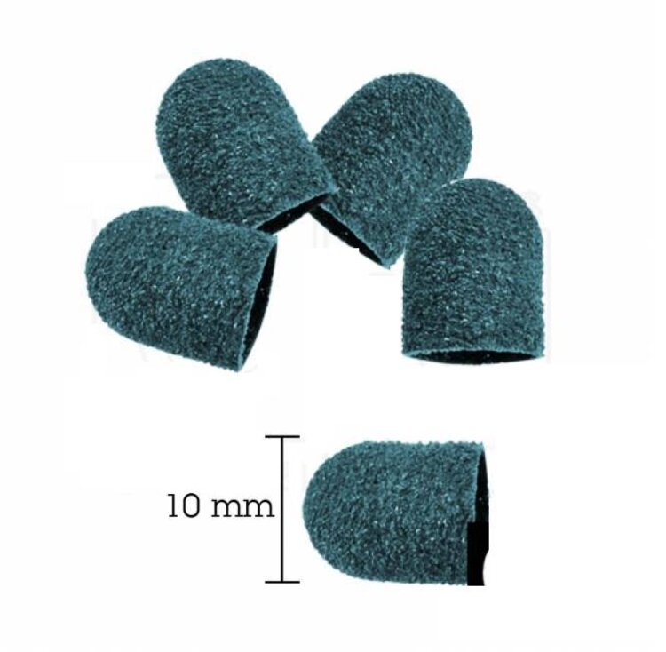 Mega Beauty Shop® Slijpkapje 10 mm (grit 80)  10 stuks