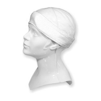 Mega Beauty Shop® Badstof hoofdband Wit - 2 stuks