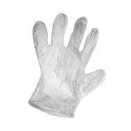 Merkloos Paraffine plastic handschoenen 50 stuks