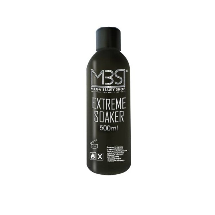 Mega Beauty Shop® Extreme gellak remover (500 ml)    met aardbeiengeur