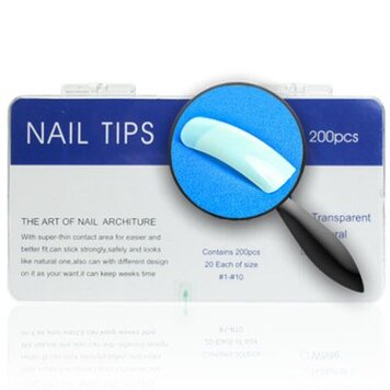 Merkloos Tips French tipbox 200 stuks