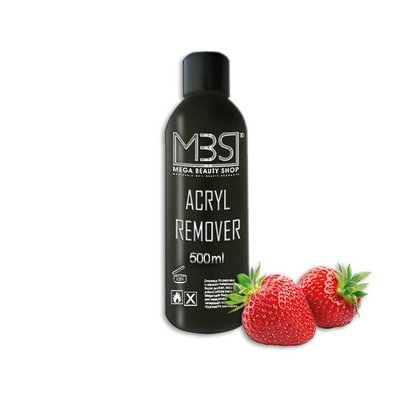 Mega Beauty Shop® Acryl remover (500 ml) met aardbeiengeur